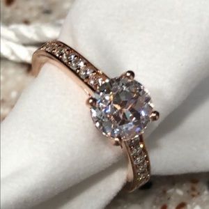 🆕 Diamonique 67 Faucet Hidden Twin Star Ring